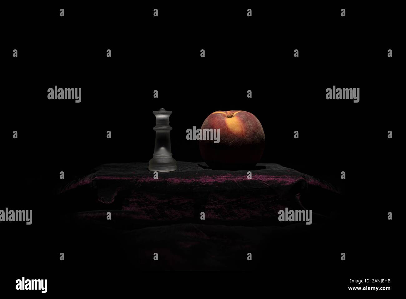 Der Königin Peach Stockfoto