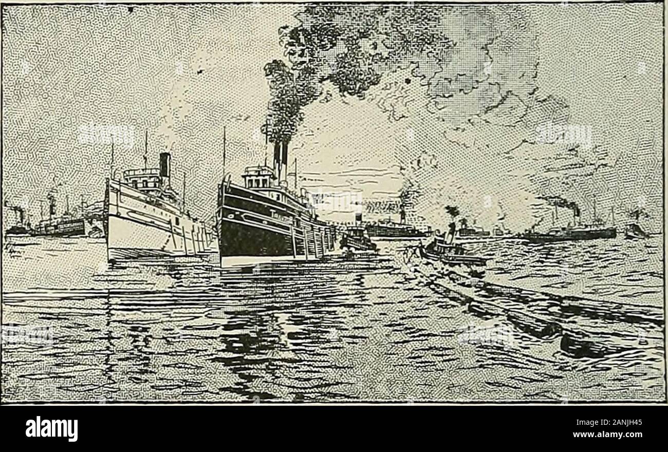 Bay County in Vergangenheit und Gegenwart.ch Bedeutung, dass es durch theAmerican Pelz Companys agent eingeläutet wurde durch eine kleine Kanone abfeuern. (1) Es 1850 war, bevor es eine wöchentliche Boot, die Kolumbien, con stromlos sein, die Saginaw River Städte mit Detroit war. Aber von 1854 der Fluss ziemlich wasreported alivewith Boote zu werden, und die ständig numberincreased, bis in die Siebziger wellinto. Therewere die kleinen Ruderboote Bewohner ofthe, Fähren, Segel Boote zum Angeln, Schlepper für größere craftand für das Ziehen des großen raftsof anmeldet, dann gab es thefreighters und Lastkähne thatwere immer mehr an Größe, ein Stockfoto