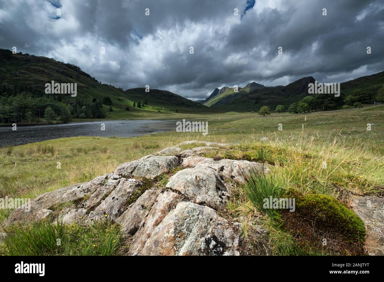 Bild Des Lake District Stockfoto