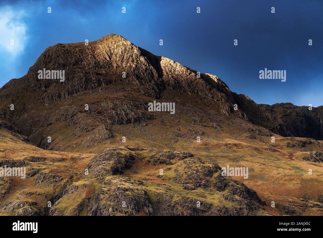 Bild Des Lake District Stockfoto