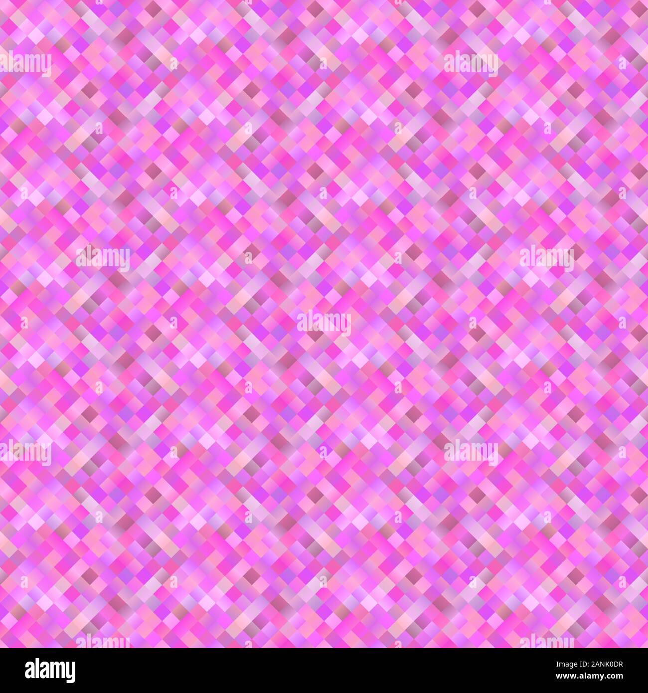 Nahtlose farbigen quadratischen Muster Hintergrund - abstrakte geometrische Vektorgrafik von Plätzen Stock Vektor