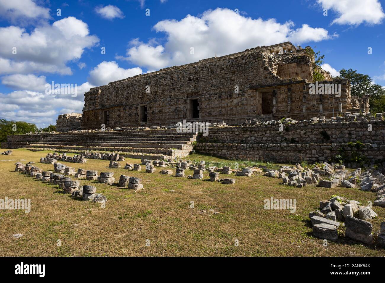 Archäologische Stätte von Kabah, Mexiko Stockfoto
