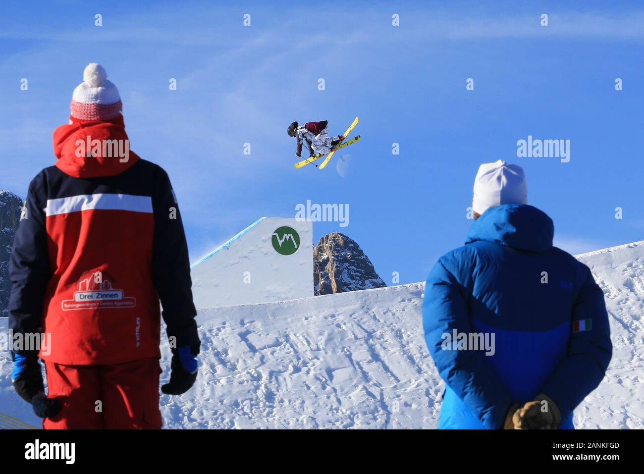 Kostenlose Ski Slope style Wm in Seiser Alm Seiser Alm, Italien am 17. Januar 2020, William Borm (USA) Foto: Pierre Teyssot/Espa-Images Stockfoto