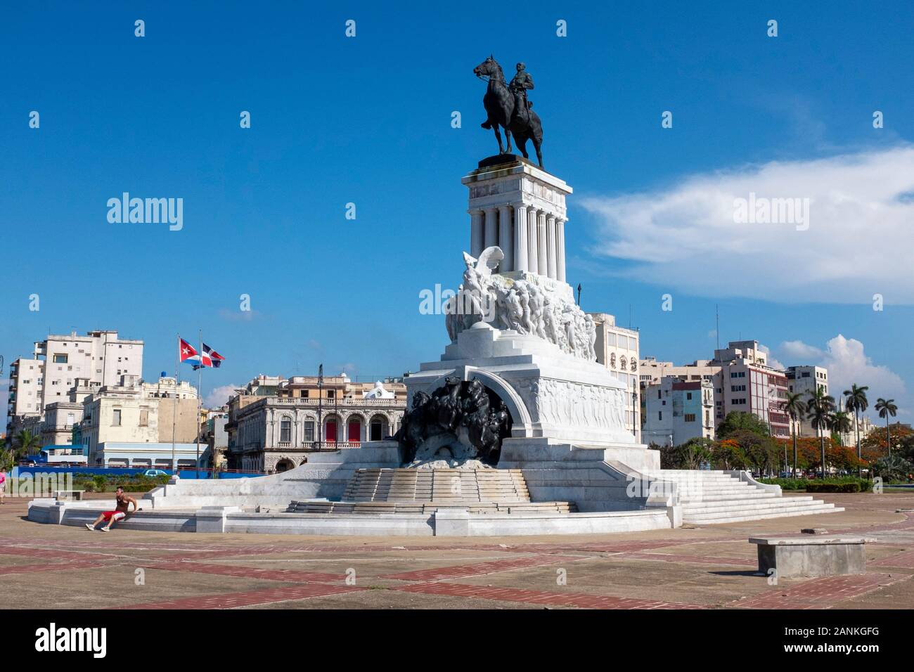 Street Scene. Havanna, Kuba. Stockfoto