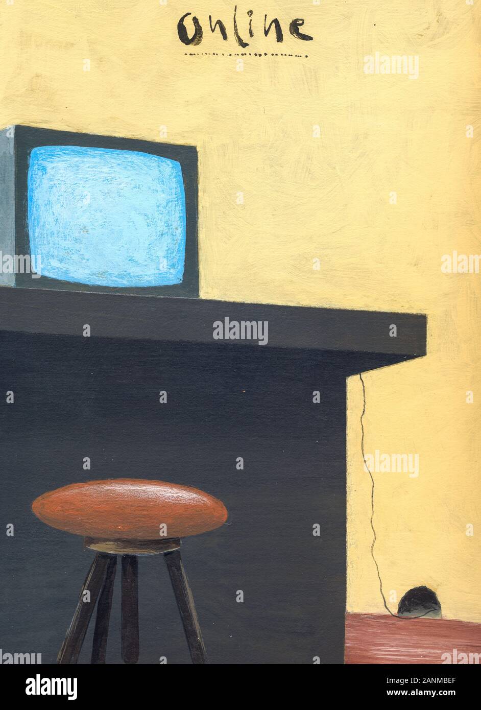 Computermaus - Computer Maus Stockfoto