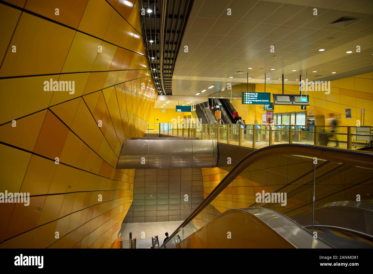 Öffentliche U-Bahn System Stockfoto