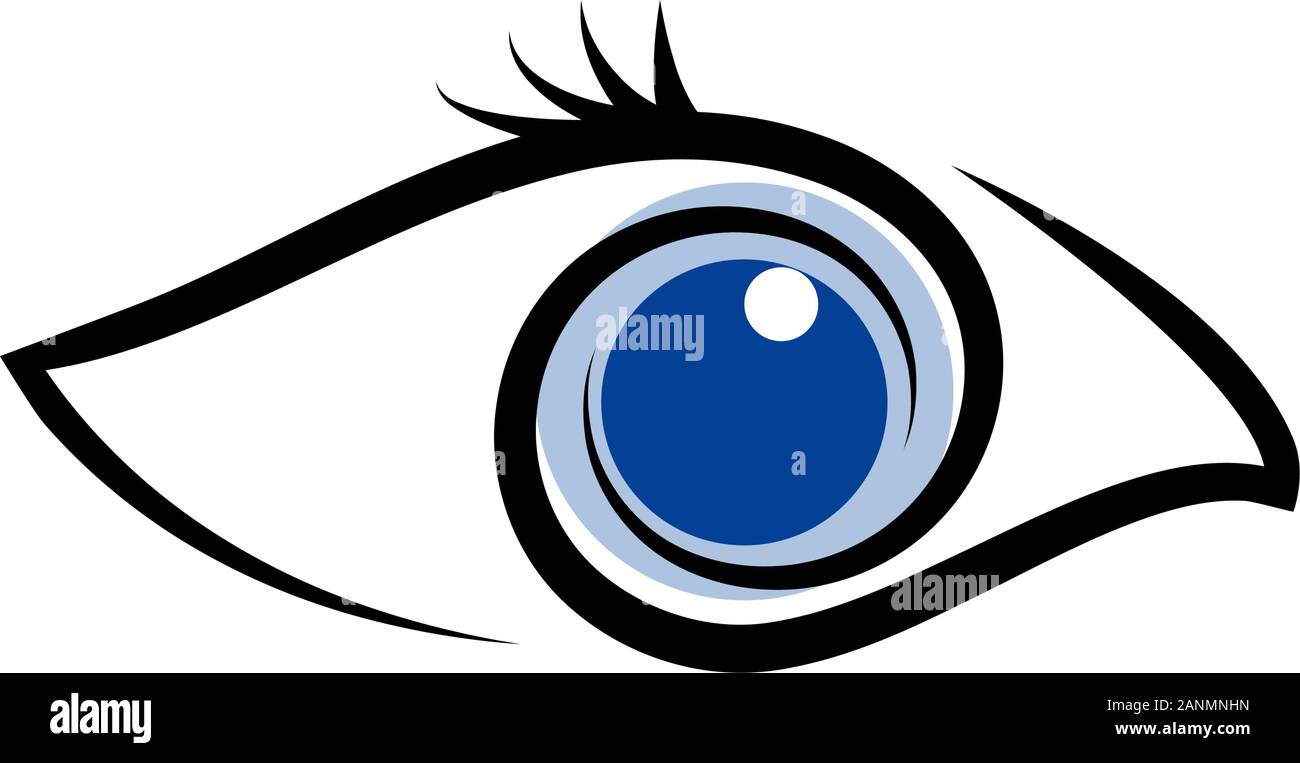 Vektor Zeichen Kopf von Vogel und Fisch Stock Vektor