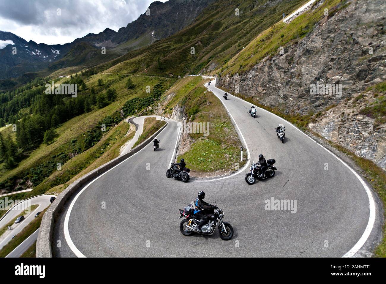 Motorradausflug Stockfotos und -bilder Kaufen - Alamy