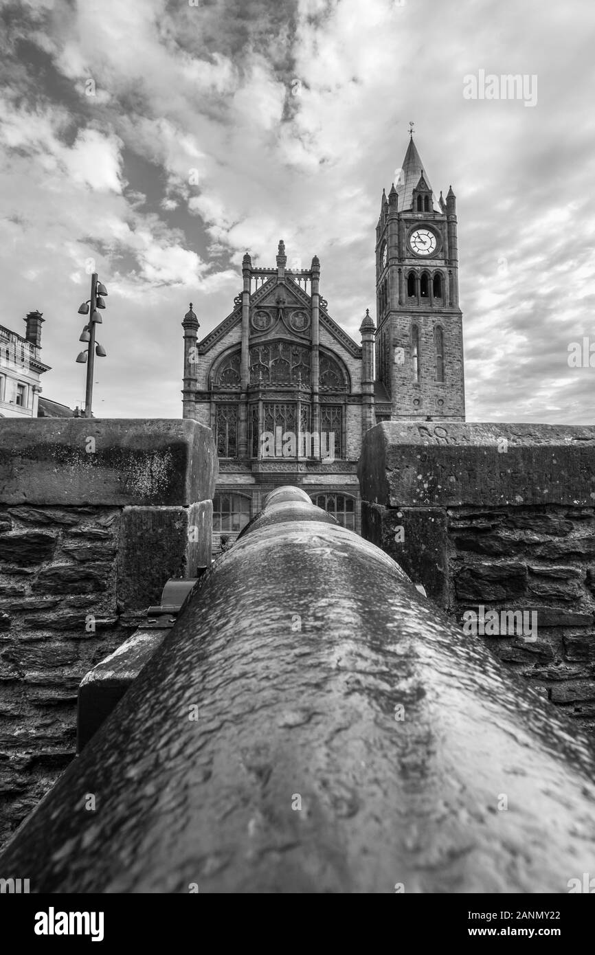 Derry Irland Stockfoto