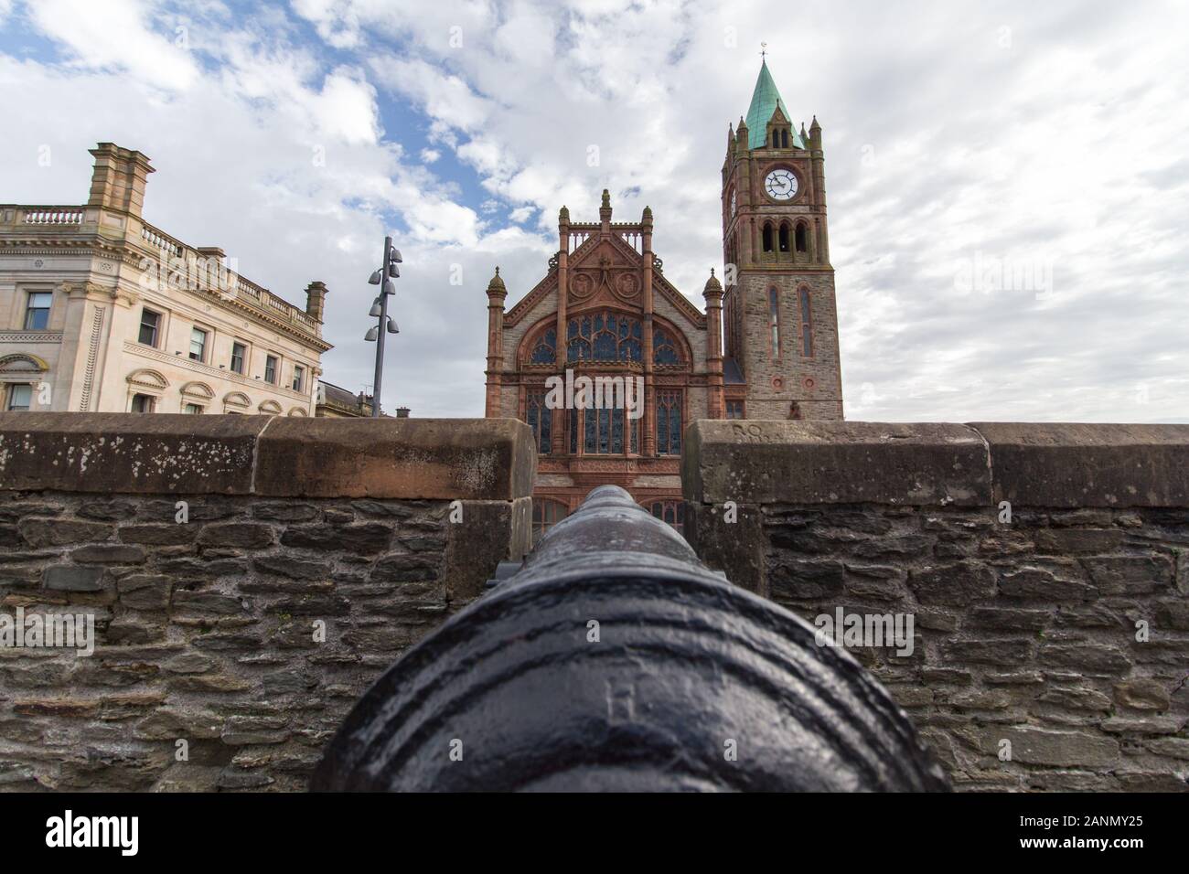 Derry Irland Stockfoto