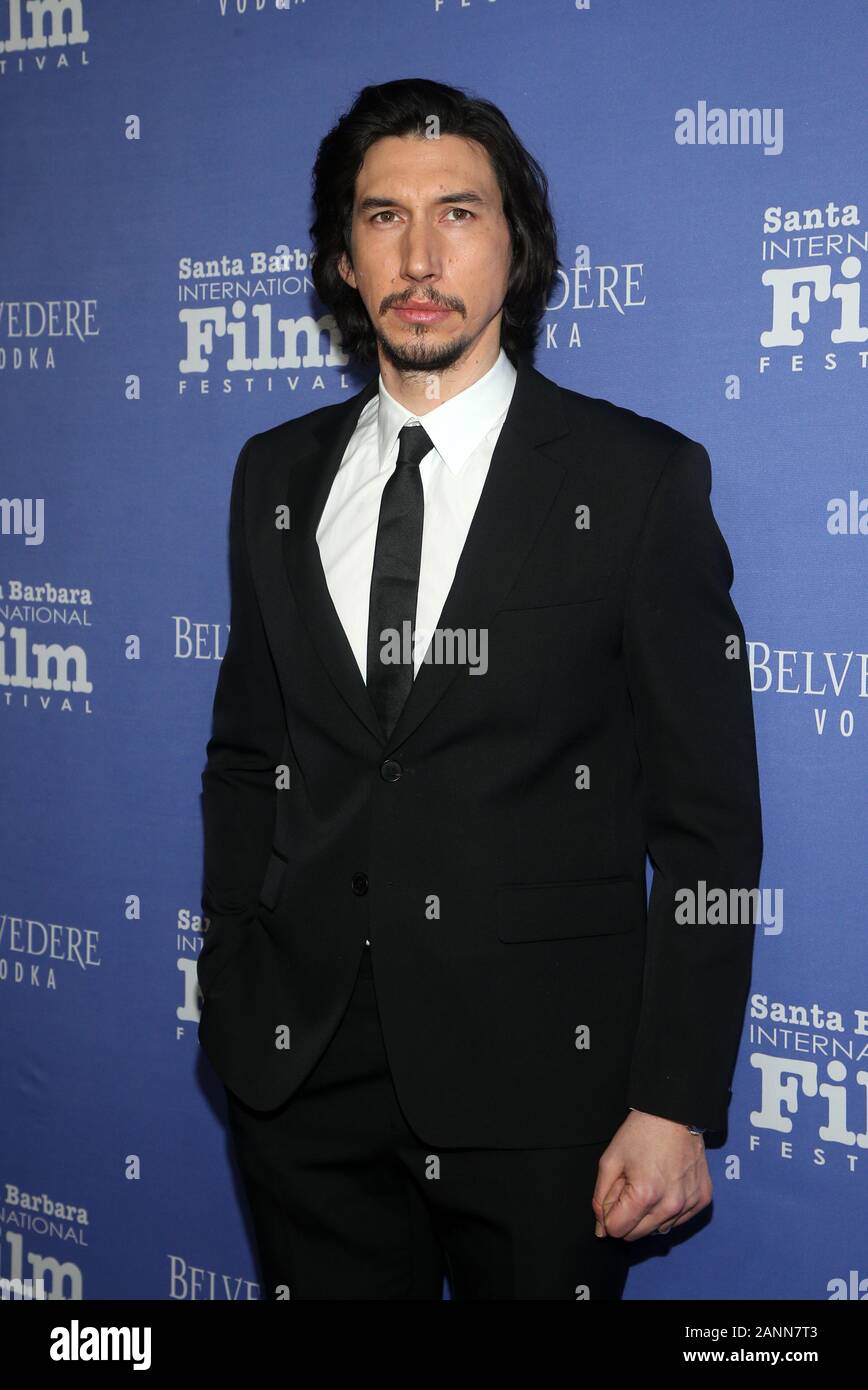 17. Januar 2020 in Santa Barbara, Kalifornien - Adam Treiber. Auf der 35. jährlichen Santa Barbara International Film Festival - Die herausragenden Künstler des Jahres ausgezeichnet gehalten am Arlington Theater. (Bild: © Fs/AdMedia über ZUMA Draht) Stockfoto