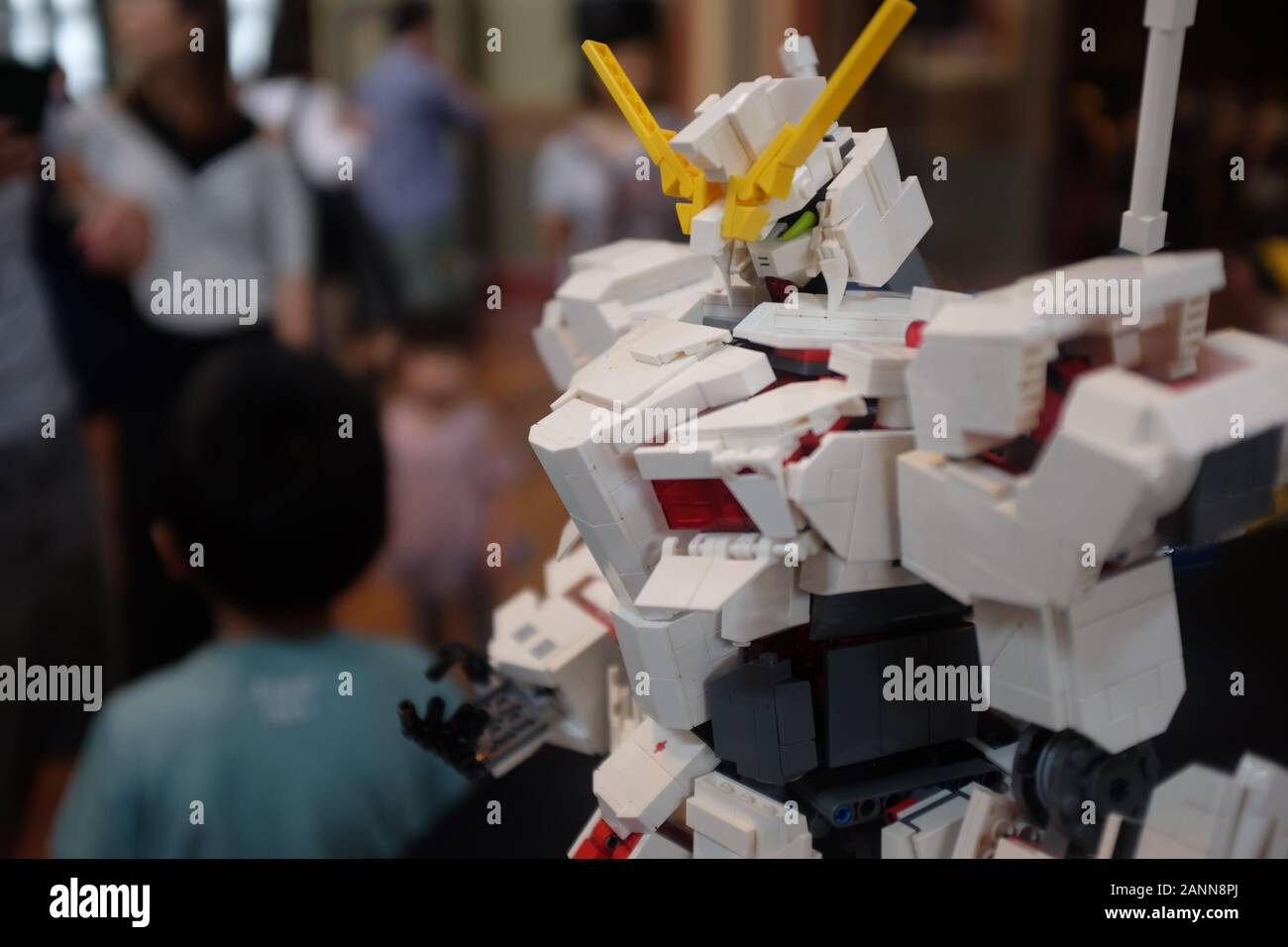 LEGO Briks im Melbourne Exhibition Centre, Melbourne 2020 Stockfoto