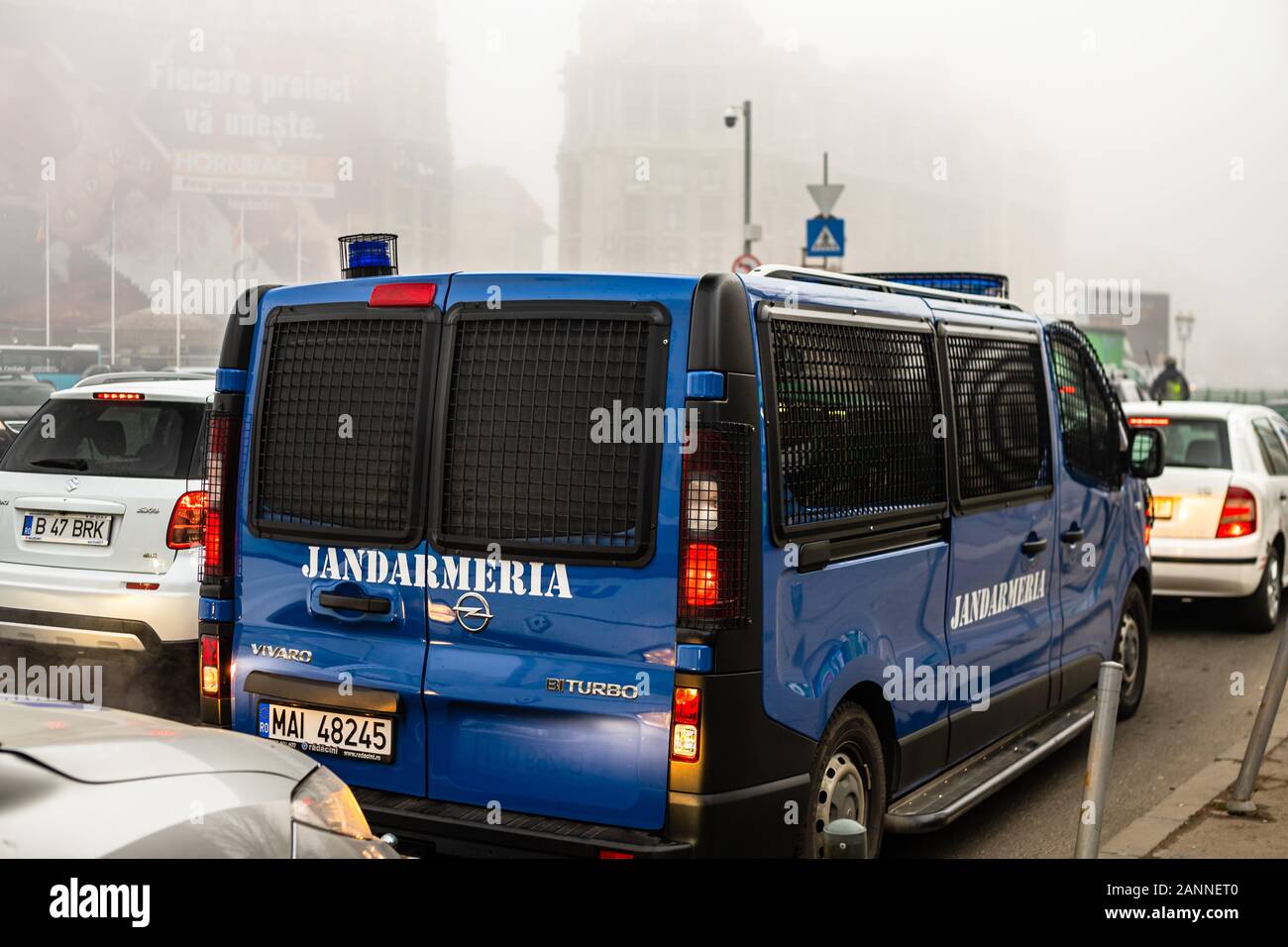 Gendarmerie (Jandarmeria) Autos, Militär, Polizei, Rumänische