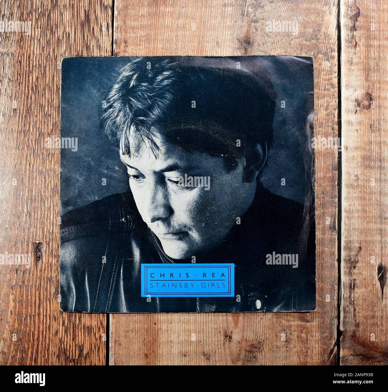 Chris Rea 7 Zoll Single, Stainsby Girls Stockfoto