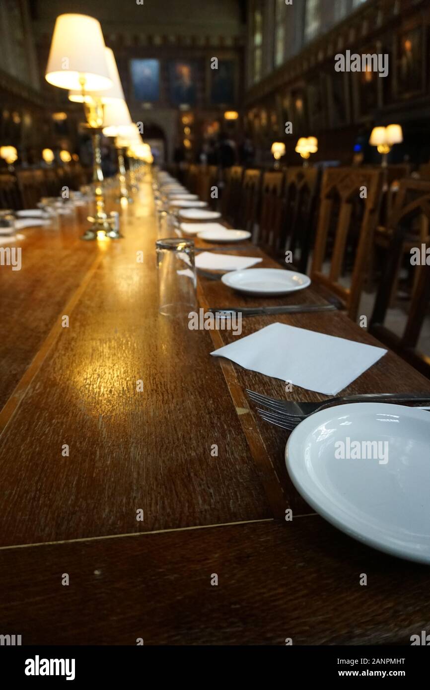 Great Hall in Oxford Stockfoto