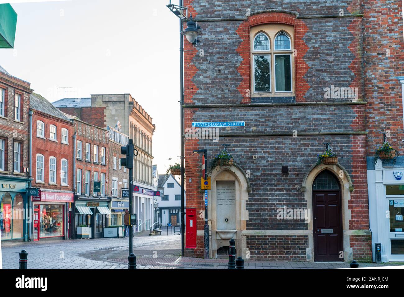 Newbury Town Center, Newbury, Großbritannien Stockfoto