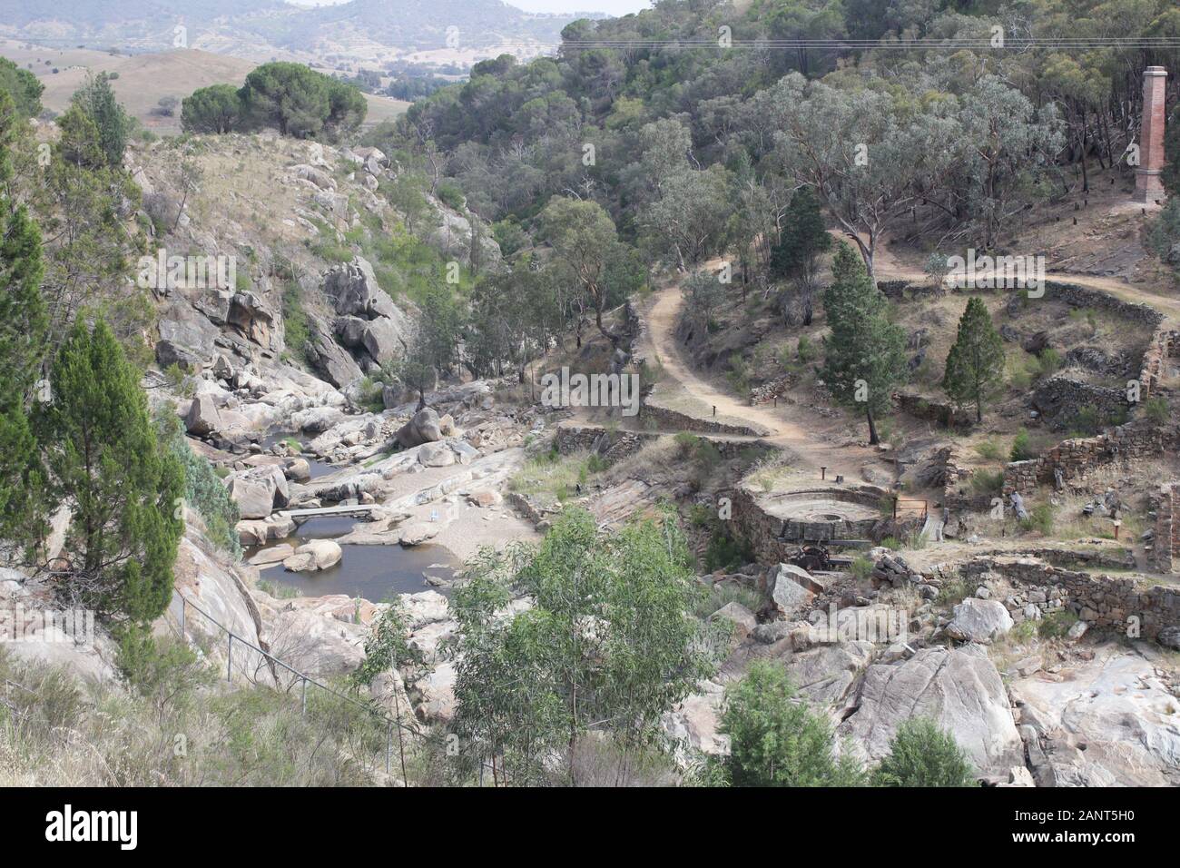 Adelong, New South Wales, Australien Stockfoto
