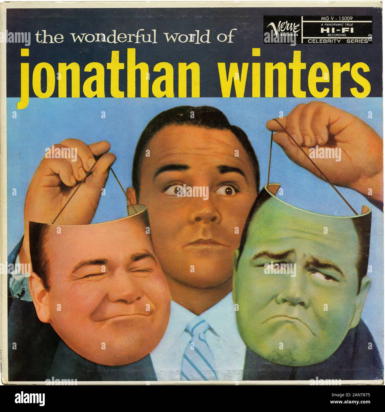 Die wunderbare Welt des Jonathan Winters-Classic vintage Vinyl Album Stockfoto