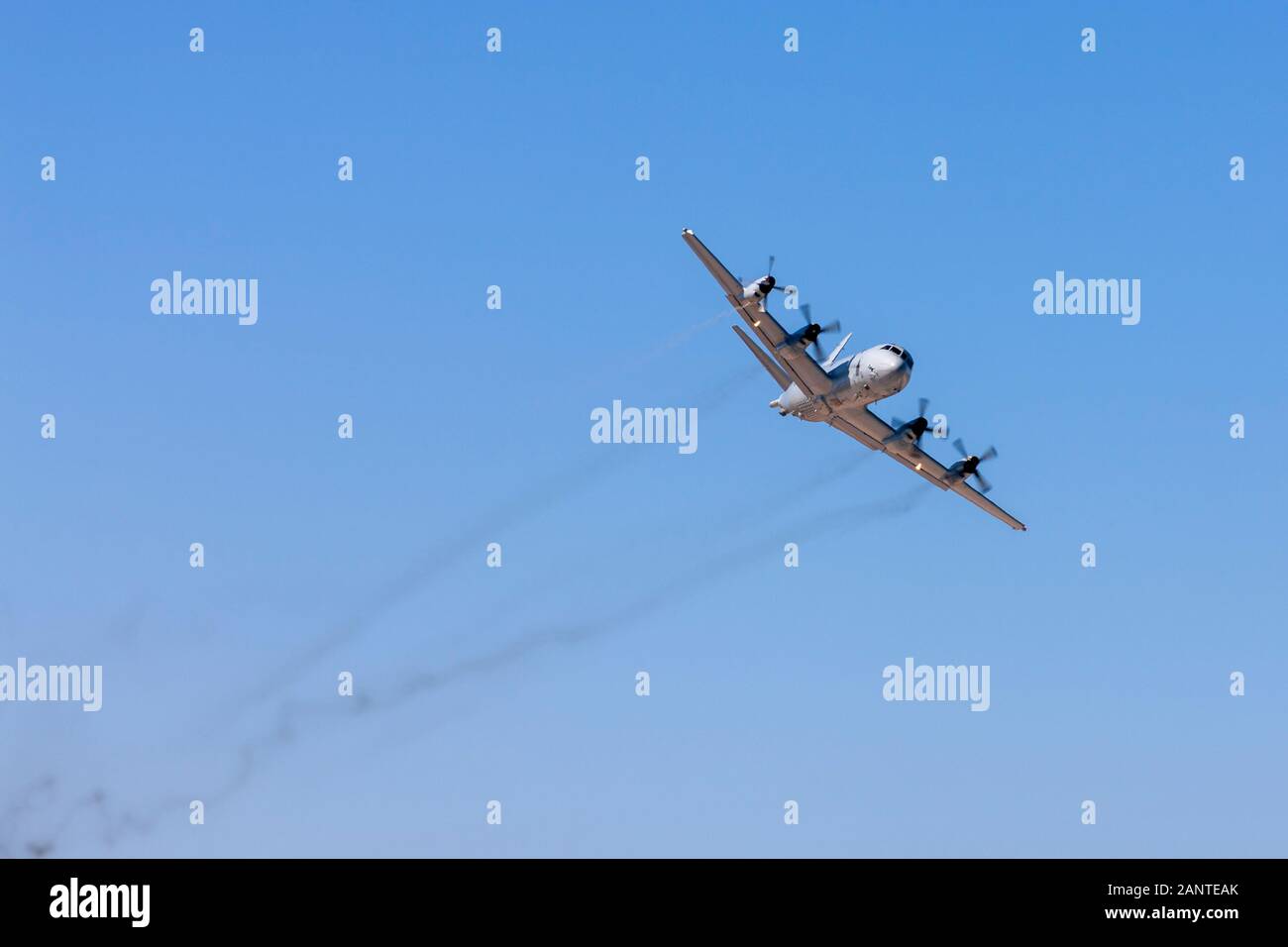 Royal Australian Air Force (RAAF) Lockheed AP-3C Orion Maritime Patrol und Anti-U-Boot Kriegsführung Flugzeuge eine 9-756. Stockfoto