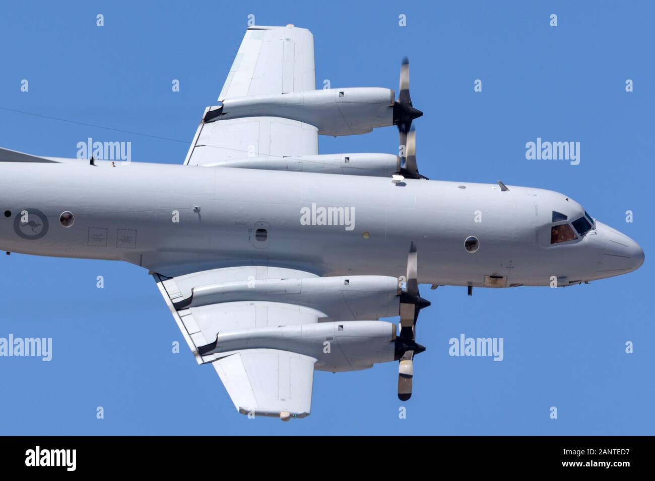 Royal Australian Air Force (RAAF) Lockheed AP-3C Orion Maritime Patrol und Anti-U-Boot Kriegsführung Flugzeuge eine 9-756. Stockfoto