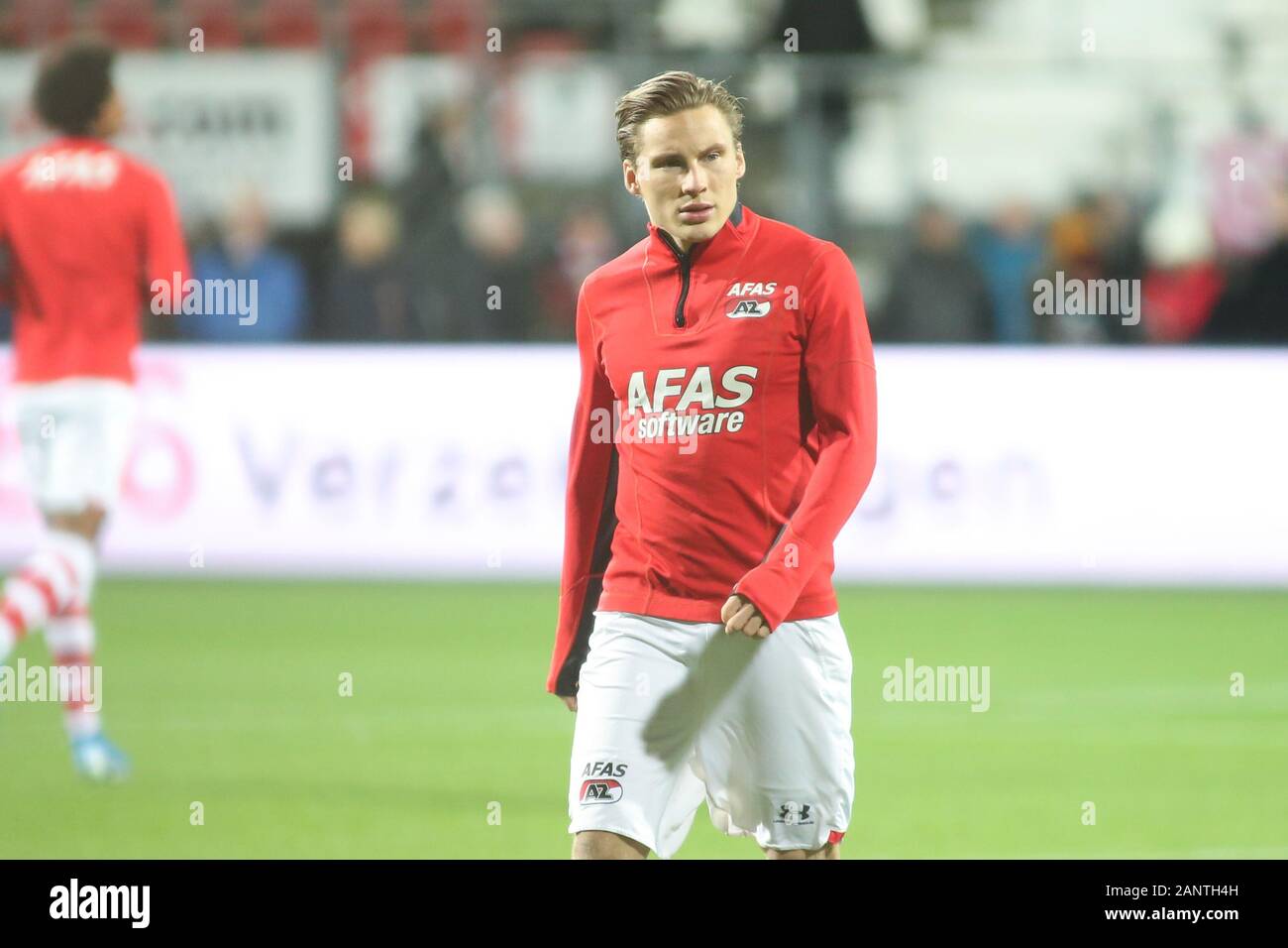 Januar 18 2020 Den Haag Niederlande 18 Januar 2020 Teun Koopmeiners Az Alkmaar Dargestellt Wahrend Die