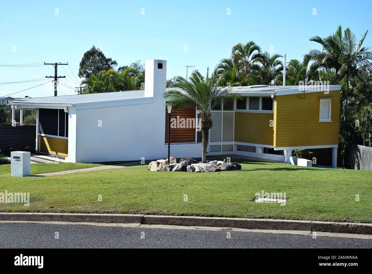 Eisenmenger House, Australian Modern, Carina, Brisbane Stockfoto