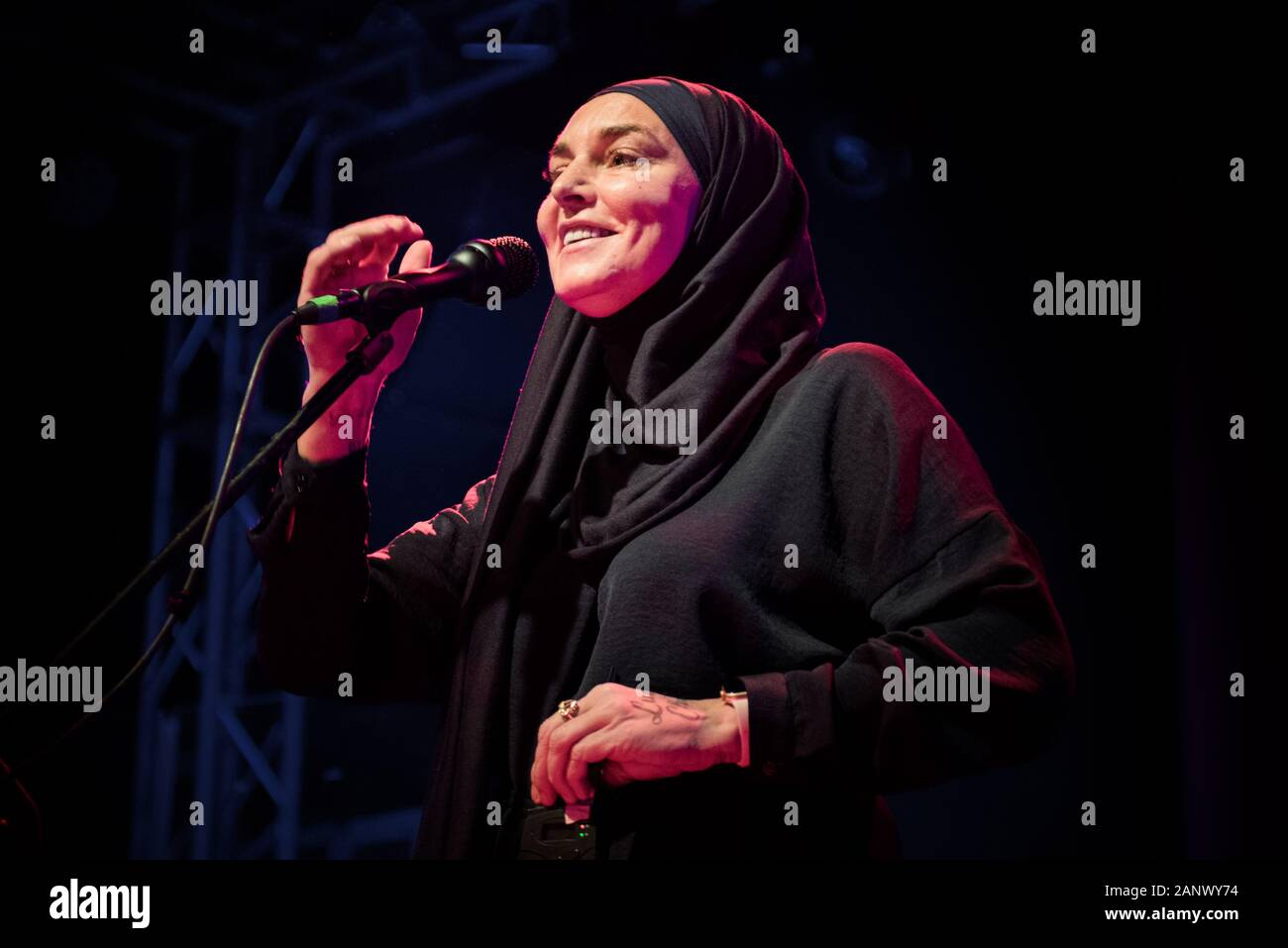 Sinead O'Connor führt in Hiroshima mon Amour in Turin, Italien, am 19. Januar 2020 Stockfoto