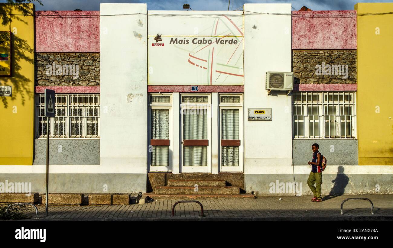 Partido Africano da Independência de Cabo Verde Stockfoto