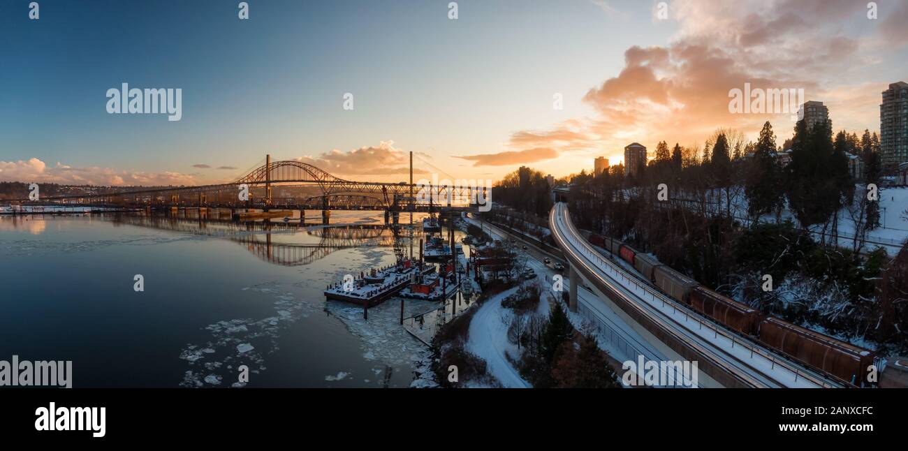 New Westminster, Vancouver, British Columbia, Kanada Stockfoto