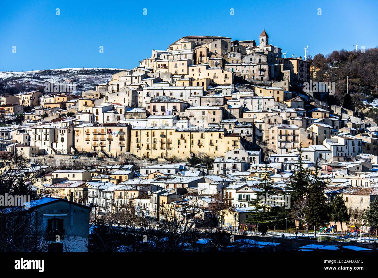 Calvello, Provinz von Potenza, Italien Stockfoto