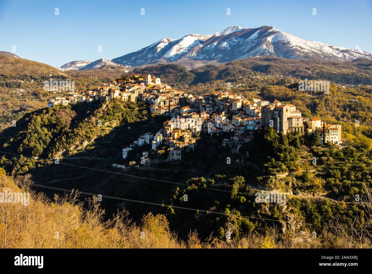 Rivello, Provinz Potenza, Italien Stockfoto