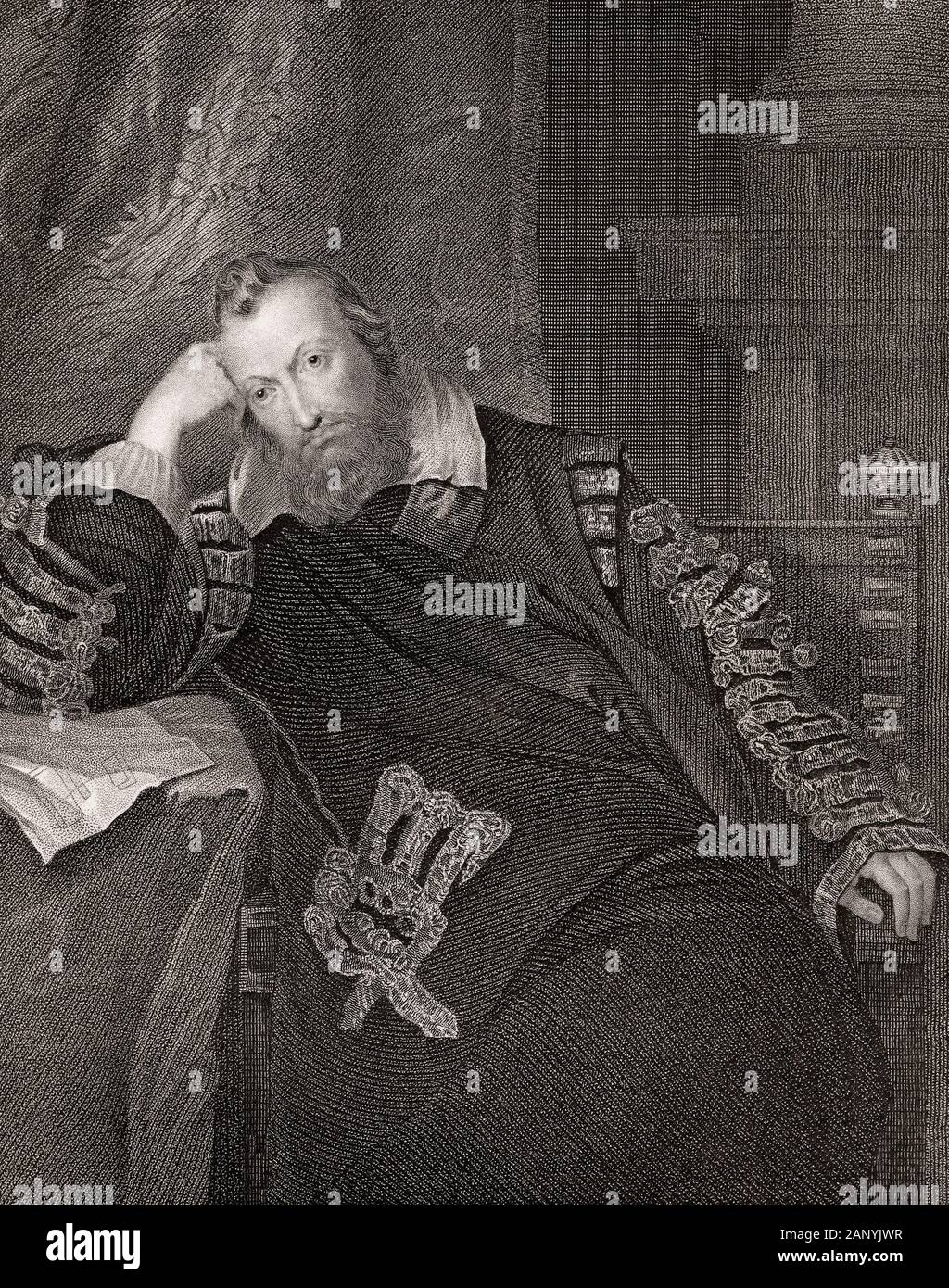 Henry Percy, 9. Earl of Northumberland, 1564-1632, ein englischer Adeliger Stockfoto