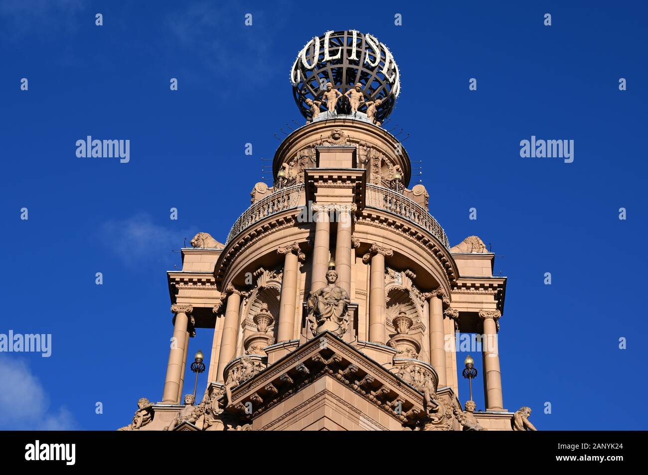 London Coliseum. St Martin's Lane, London. Großbritannien Stockfoto