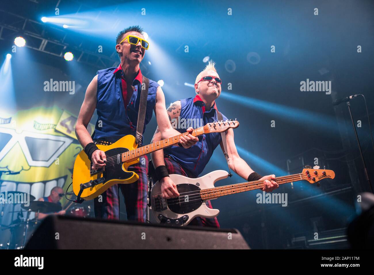 Barcelona, Spanien. 2020.01.18. Die Toy Dolls 40. Jahrestag Tour