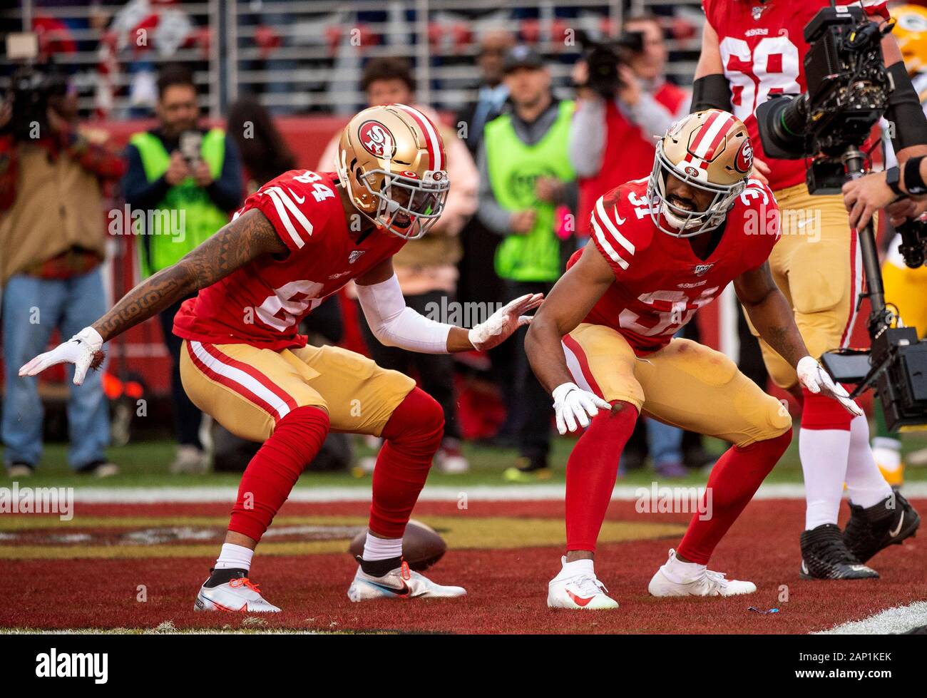 Santa Clara, CA, USA. 19 Jan, 2020. San Francisco 49ers wide receiver