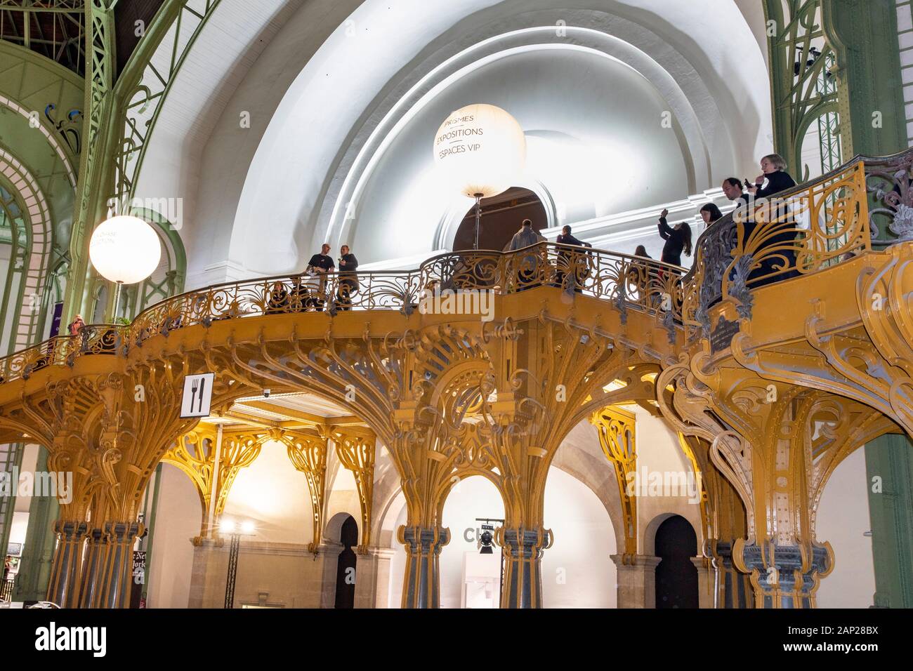Impressionen vom Pressebesuch der Fotokunstmesse PARIS FOTO' im Grand Palais. Paris, 10.11.2019 Stockfoto
