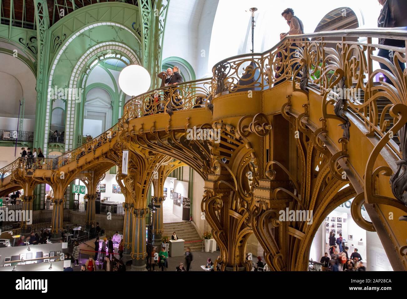 Impressionen vom Pressebesuch der Fotokunstmesse PARIS FOTO' im Grand Palais. Paris, 10.11.2019 Stockfoto