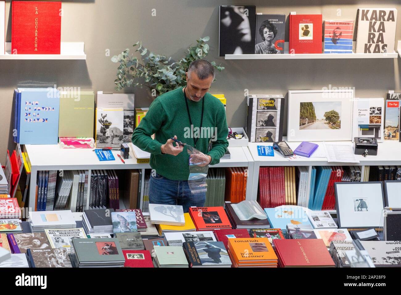 Impressionen vom Pressebesuch der Fotokunstmesse PARIS FOTO' im Grand Palais. Paris, 10.11.2019 Stockfoto