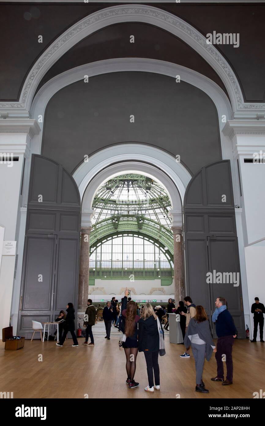Impressionen vom Pressebesuch der Fotokunstmesse PARIS FOTO' im Grand Palais. Paris, 10.11.2019 Stockfoto