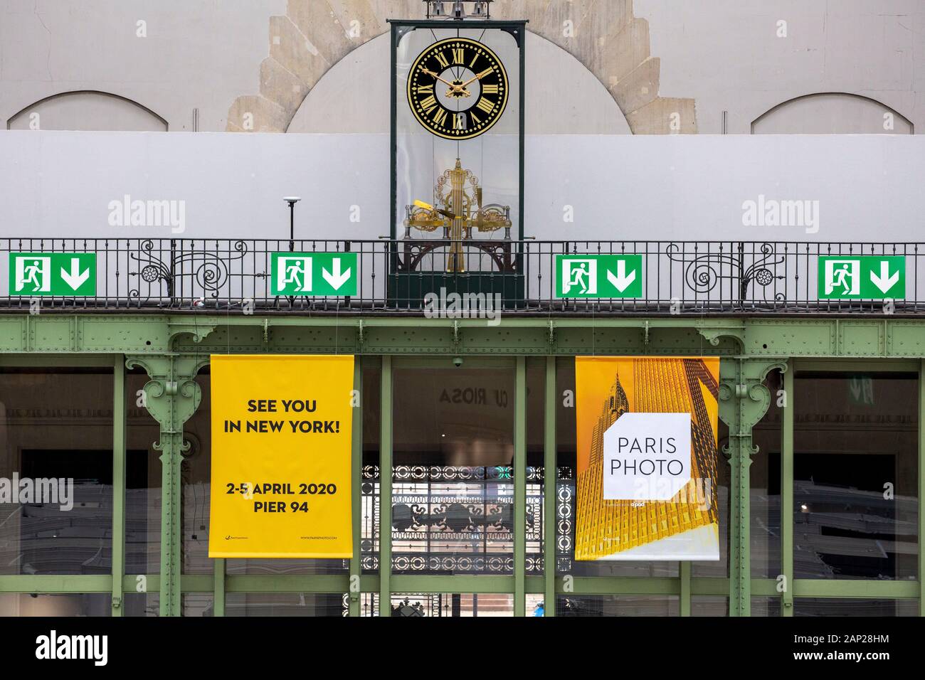 Impressionen vom Pressebesuch der Fotokunstmesse PARIS FOTO' im Grand Palais. Paris, 10.11.2019 Stockfoto