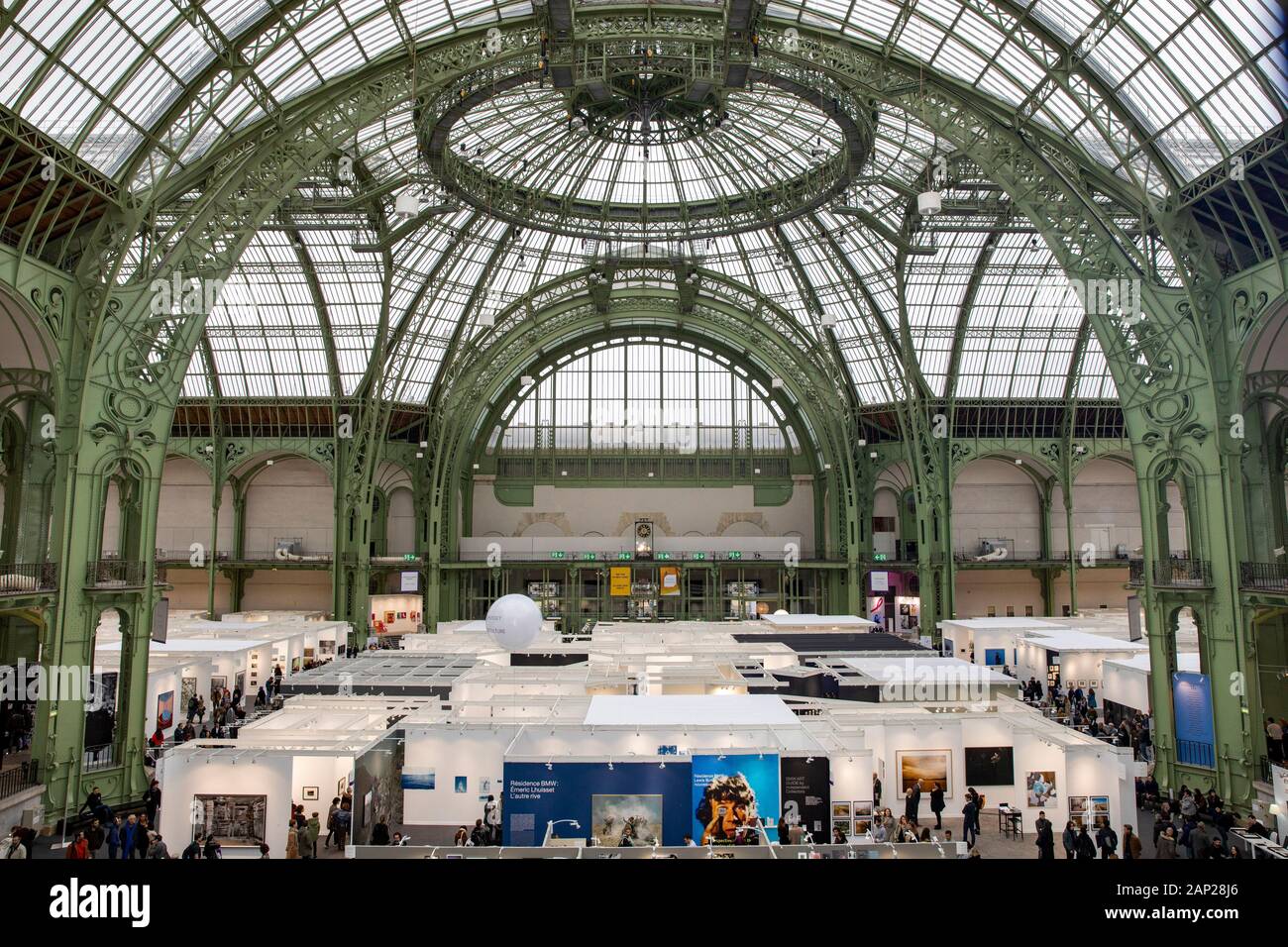 Impressionen vom Pressebesuch der Fotokunstmesse PARIS FOTO' im Grand Palais. Paris, 10.11.2019 Stockfoto