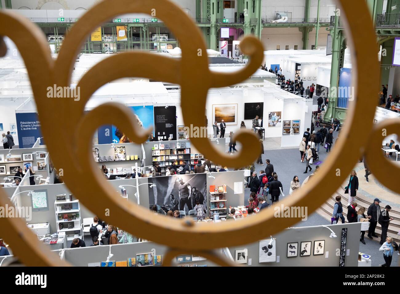 Impressionen vom Pressebesuch der Fotokunstmesse PARIS FOTO' im Grand Palais. Paris, 10.11.2019 Stockfoto