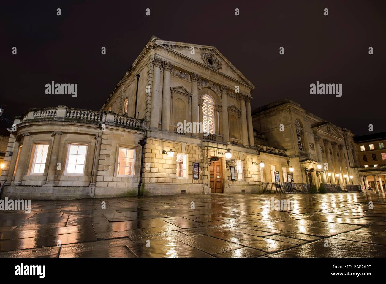 Die römischen Bäder, Bath, Somerset, England Stockfoto