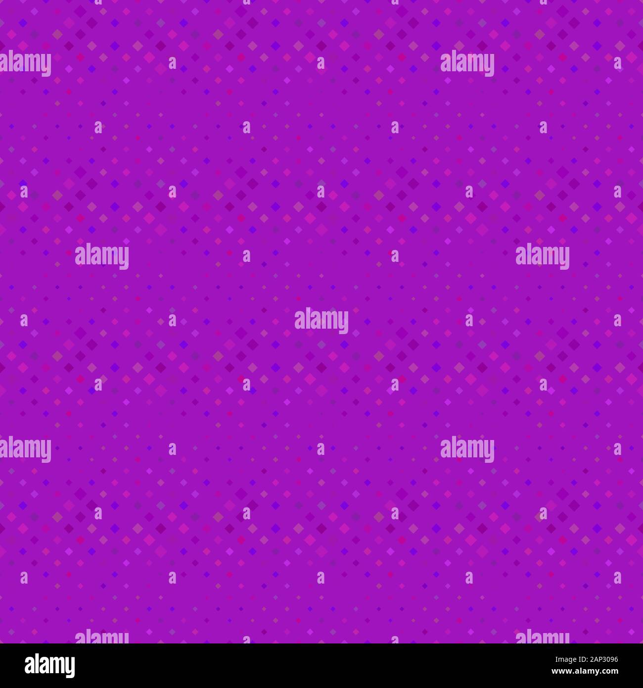 Geometrische dunkel lila Diagonalen quadratischen Muster Hintergrund - abstract Vector Graphic Design Stock Vektor