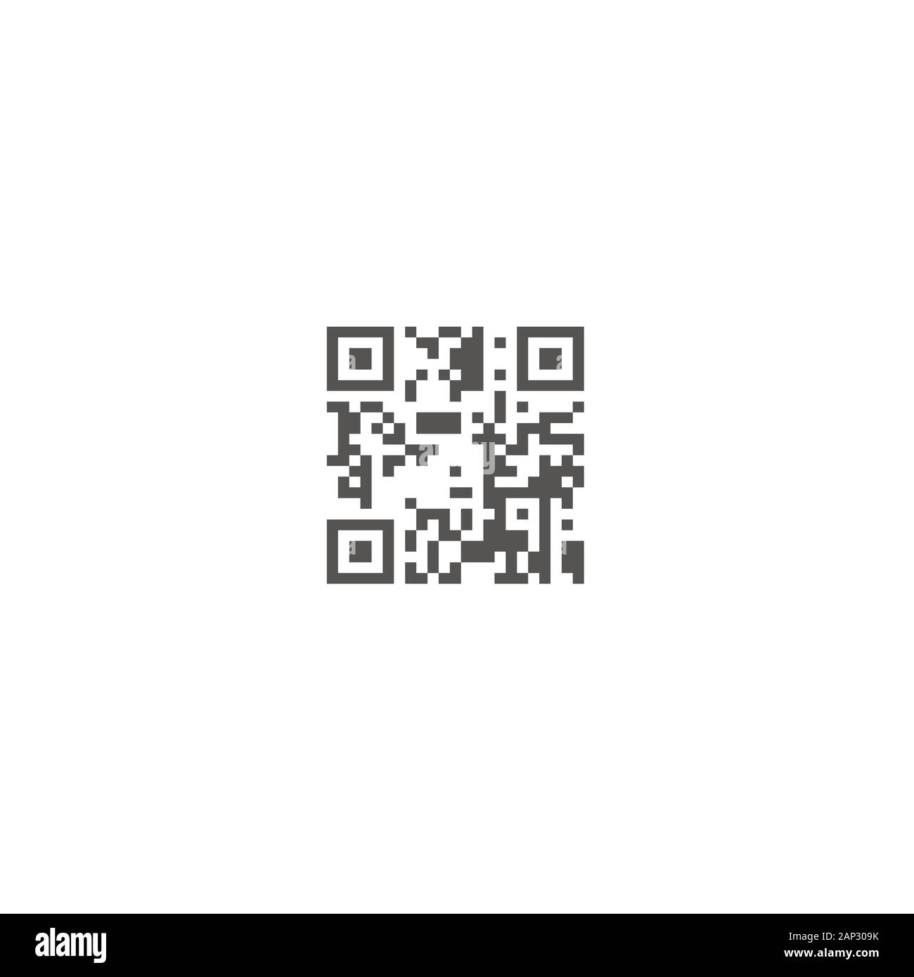 QR-Code Vektor icon Stock Vektor