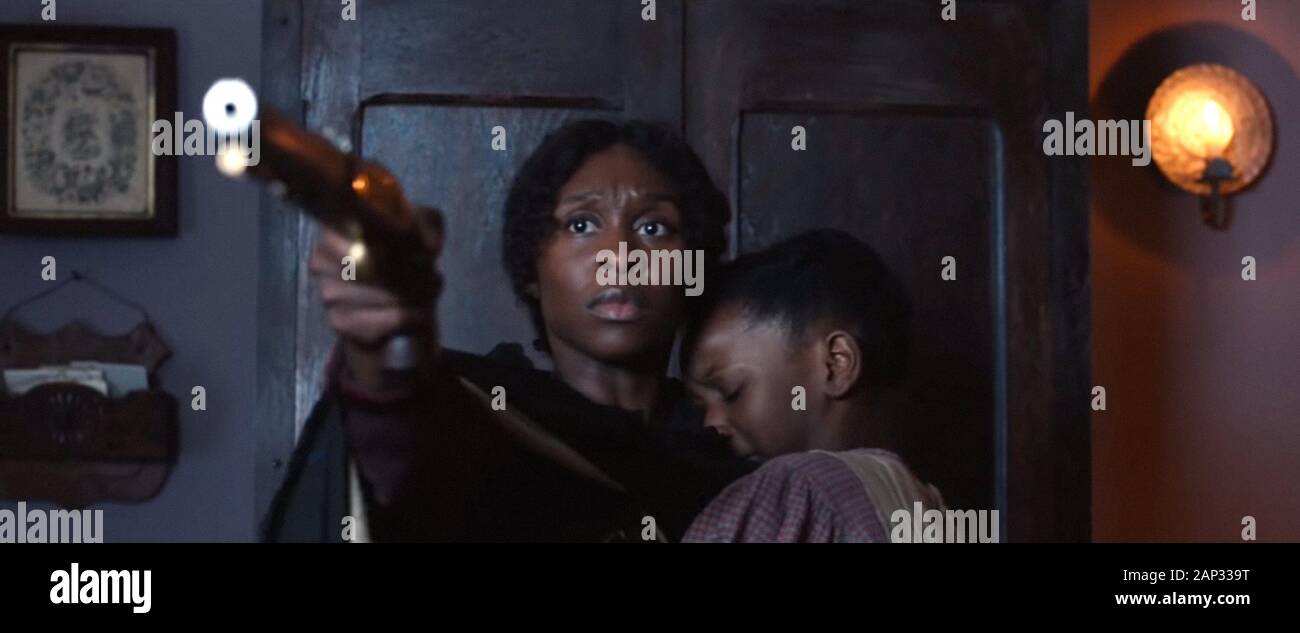 HARRIET, von links: Cynthia Erivo wie Harriet Tubman, Aria Brooks, 2019. © Focus Features/courtesy Everett Collection Stockfoto