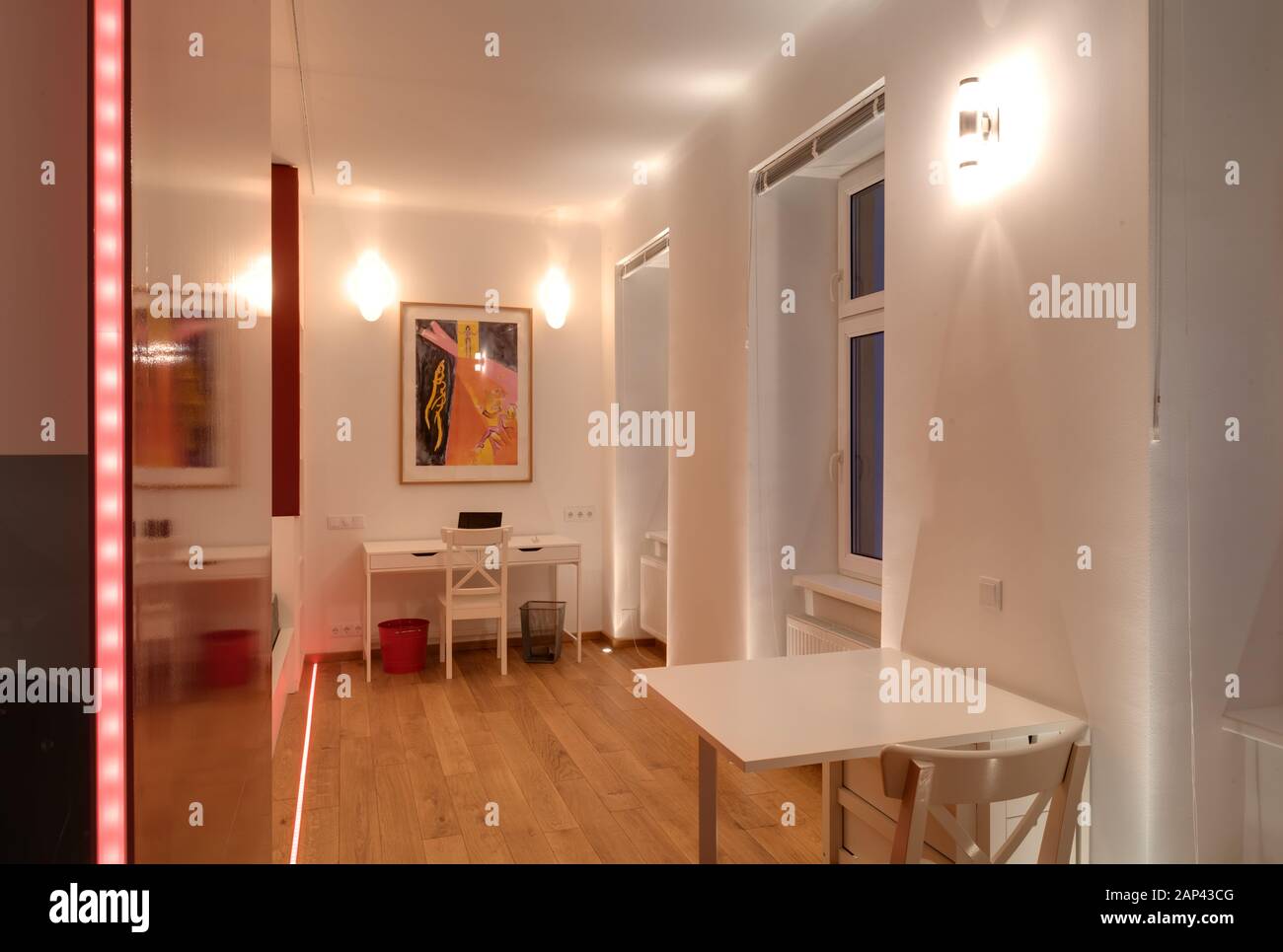 Wien, moderne Kleinwohnung - Wien, moderne Kleine Wohnung Stockfoto