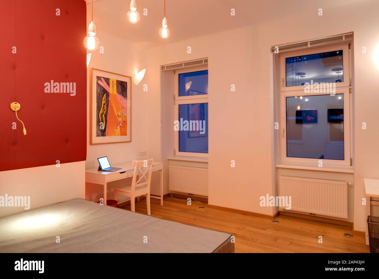 Wien, moderne Kleinwohnung - Wien, moderne Kleine Wohnung Stockfoto