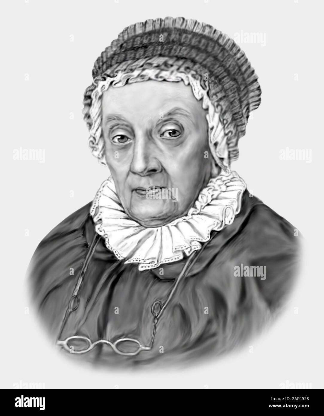 Caroline Lucretia Herschel 1750-1848 deutscher Astronom Stockfoto