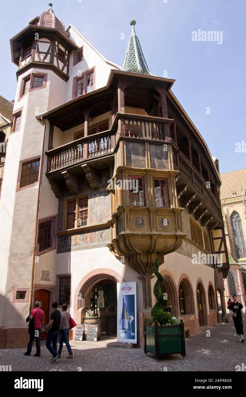 Maison Pfister Colmar Stockfoto
